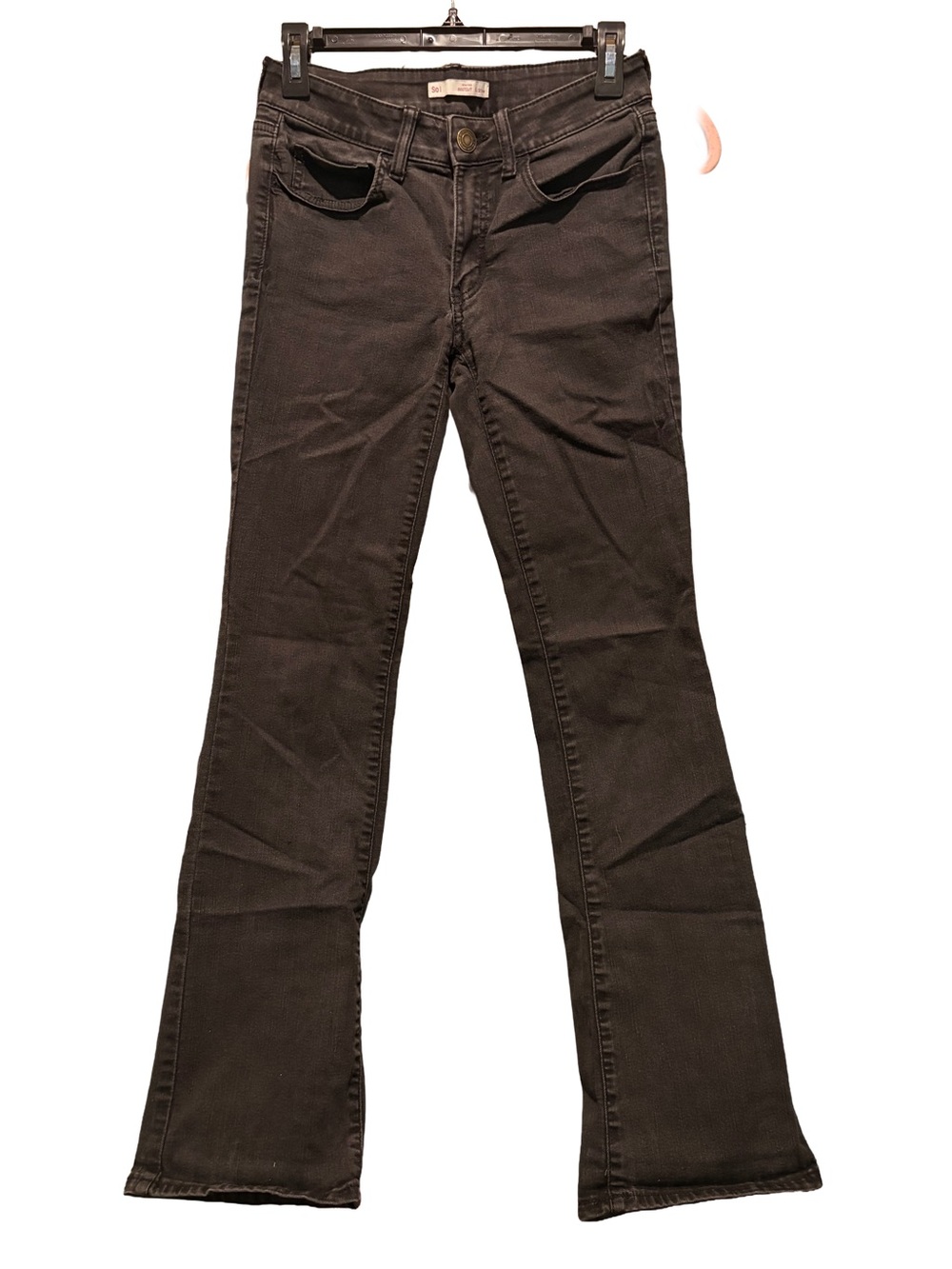 SO Women's Black Low rise Bootcut Jeans